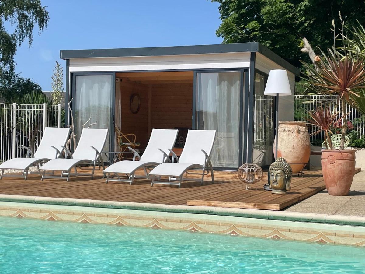 Maison D'Hotes Et Gites La Chouannerie A Cote Du Parc Du Puy Dufou Pouzauges Bagian luar foto